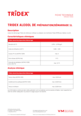 Tridex alcool de préparation-démarrage 1L - FT